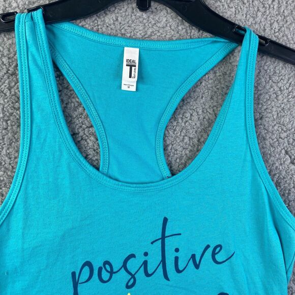 Womens Tank Top Cotton Sleeveless Tee Casual Basic Workout RACER BACK Medium M - Picture 3 of 8